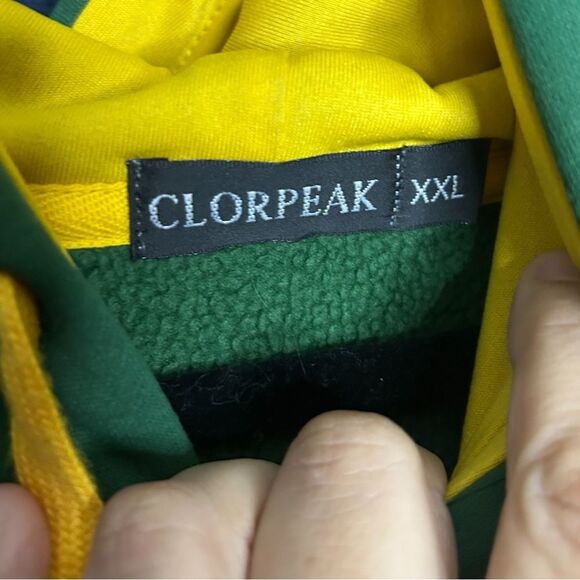 CLORPEAK Football Fully Embroidery Soft Classic Pullover Sweatshirt Hoodie XXL - Picture 3 of 13